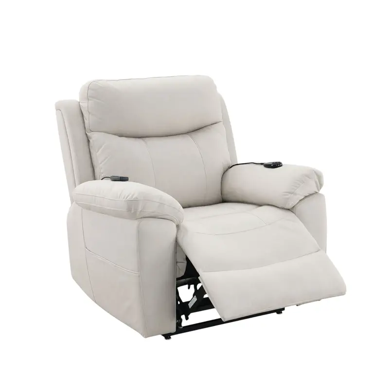 Chriki Premium Power Lift Recliner With Heat & Vibration – Beige Finish 1