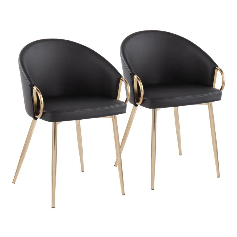 Claire Luxe Accent Chair – Glamorous Contemporary Design 1