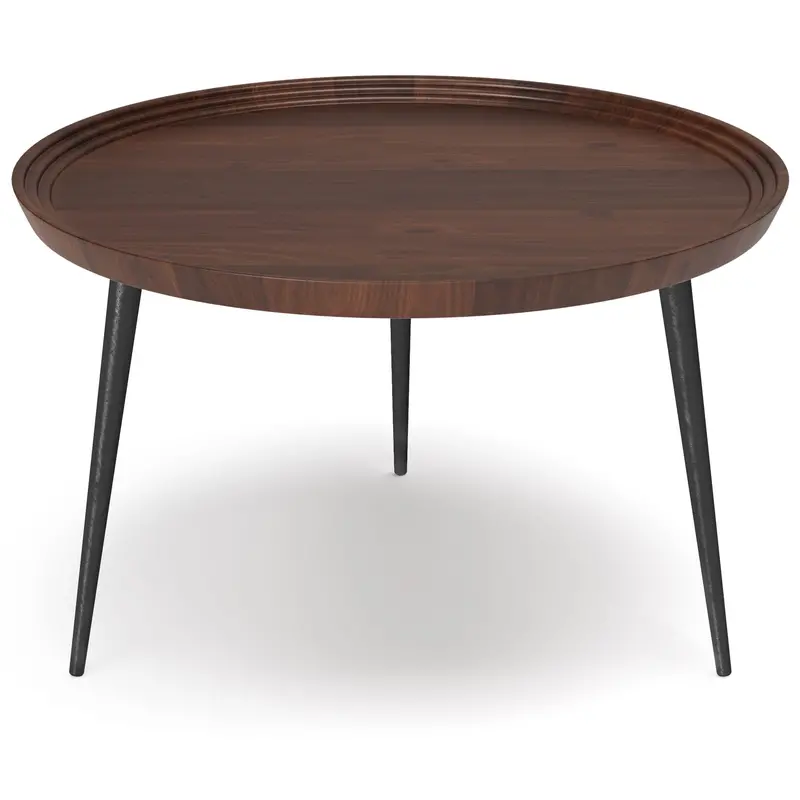Clairmont Modern Coffee Table With Solid Wood Frame 2