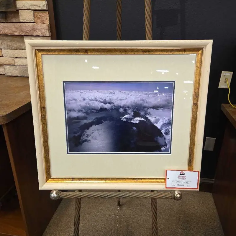 Cloud-Inspired Framed Wall Art – Abstract Horizon Series 1