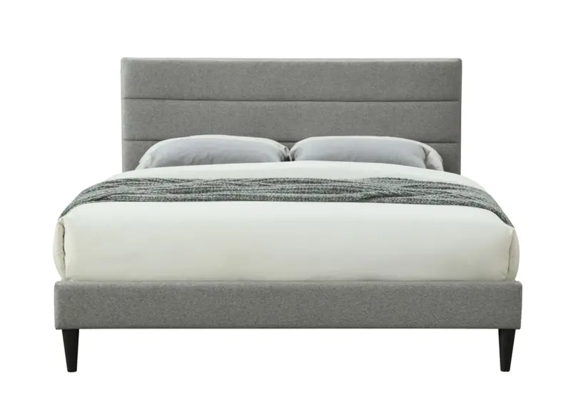 Compact Channel Tufted Bed With Convenient Usb Ports 1