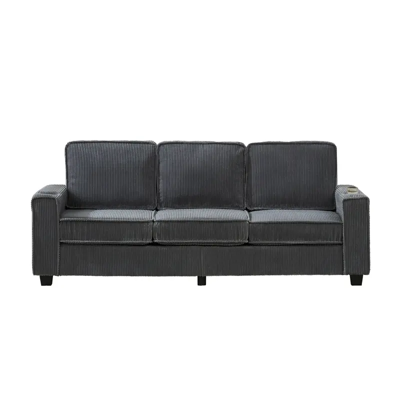 Compact Three-Seater Sofa For Small Living Spaces 1