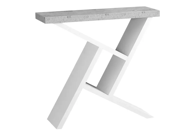 Contemporary Entryway Console Table With Spacious Top And Modern Design 1