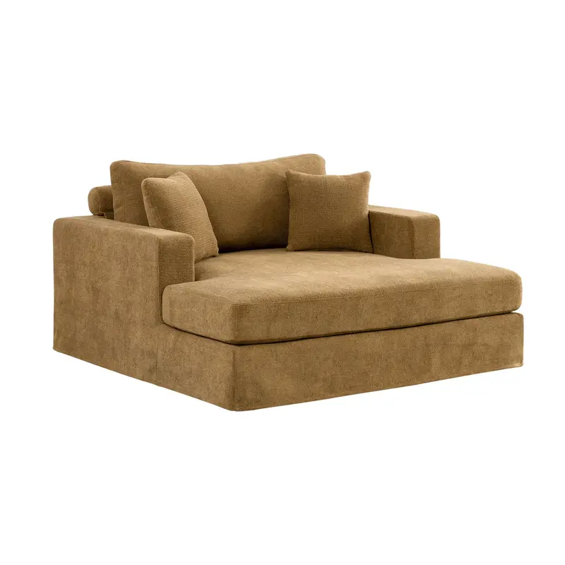 Contemporary Wide Sofa Bed With Modern Aesthetic Design 1