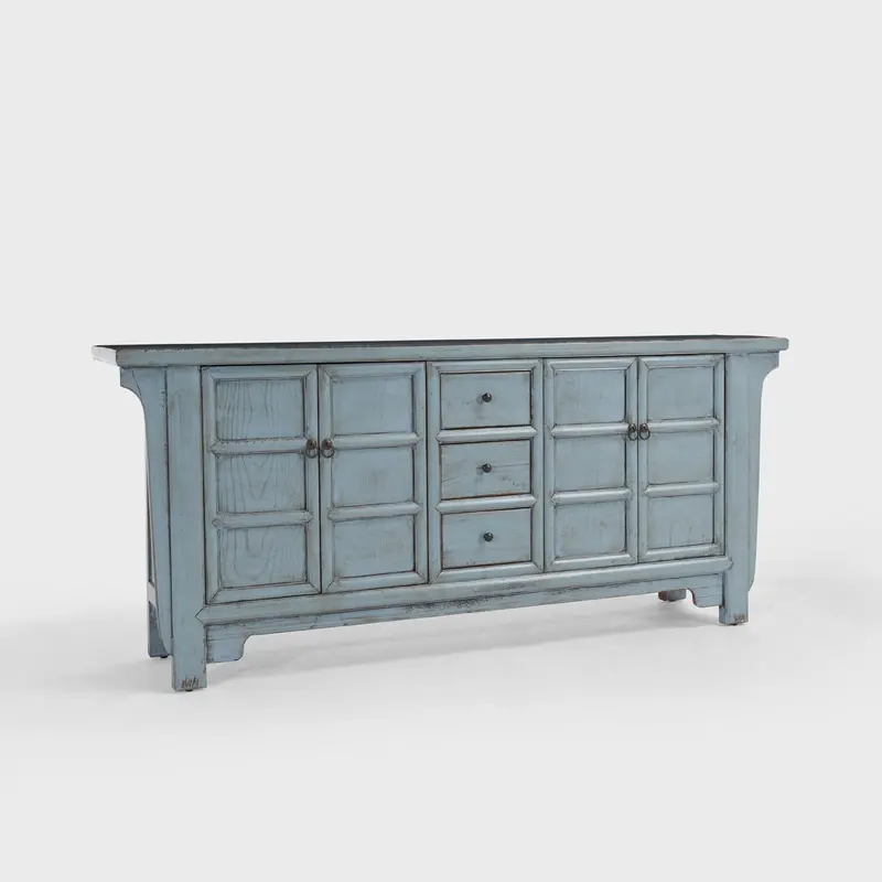 Crafton Modern 3-Drawer 4-Door Sideboard Storage Unit 1