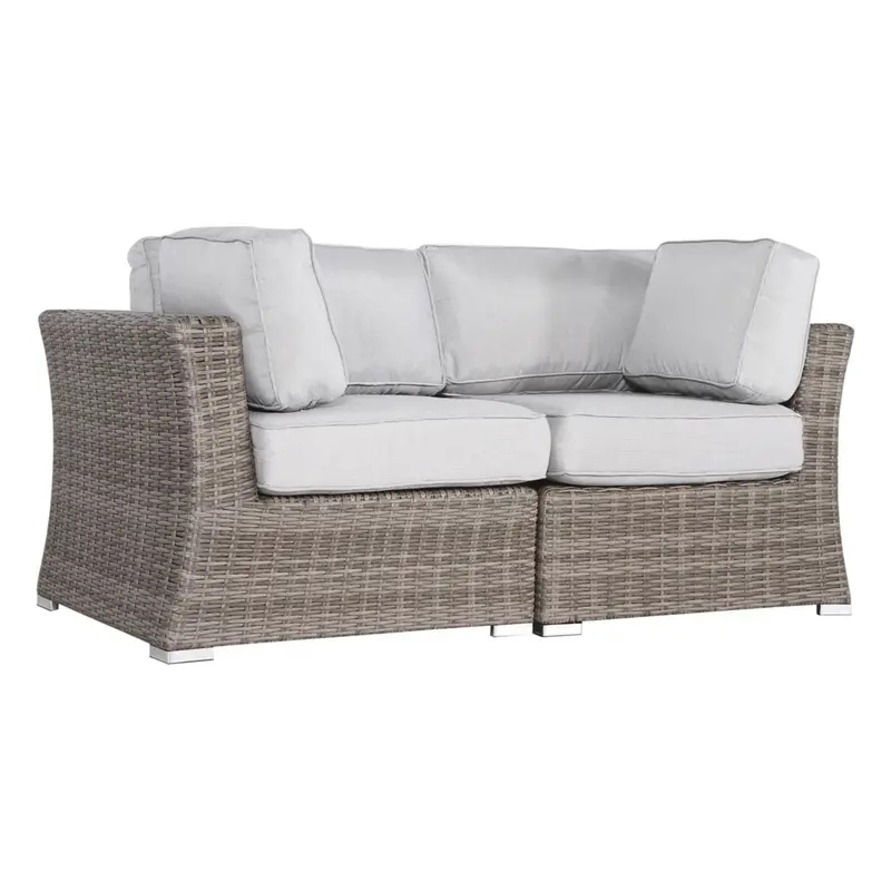 Cushioned Loveseat For Indoor Or Covered Outdoor Use 2