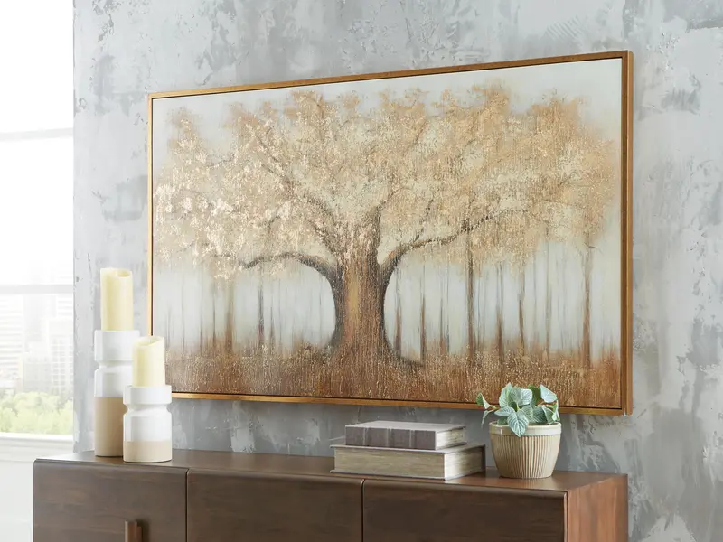 Dalewick Abstract Wall Art By Ashley Express 1