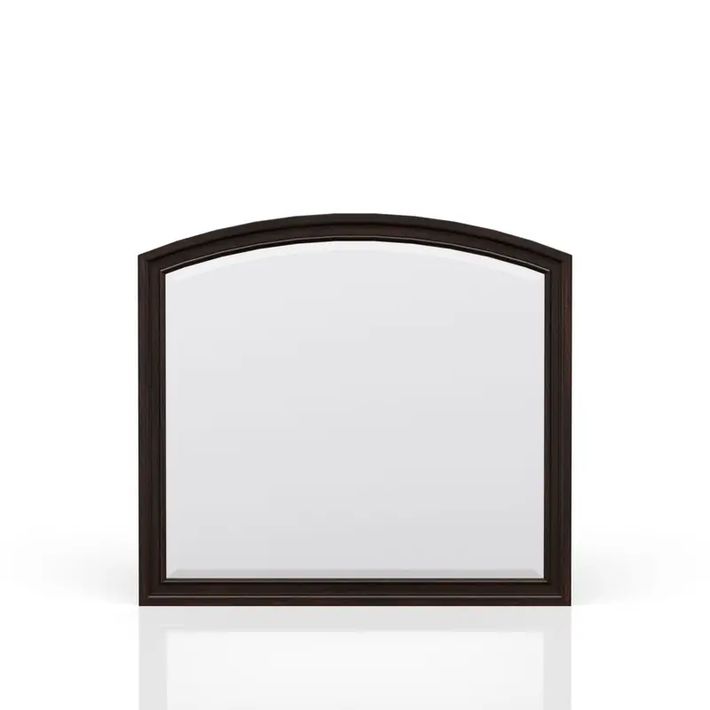 Dark Cherry Elegant Wall Mirror 1