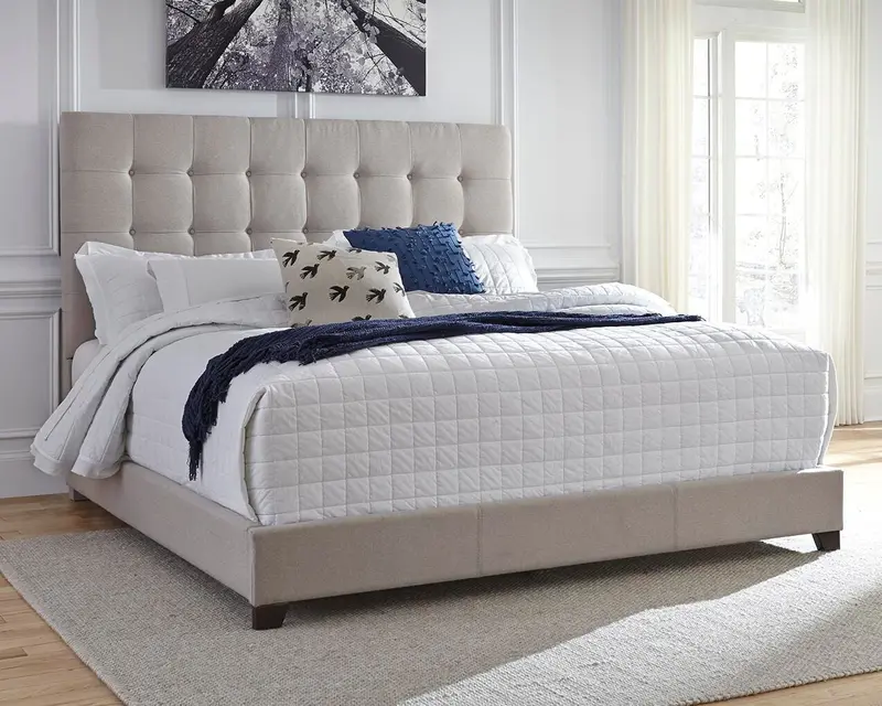 Dolante Upholstered Platform Bed – Ashley Express 1