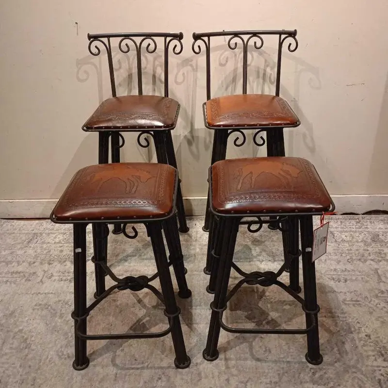 Dw Gt Extendable Dining Table With Six Black Leather Dining Chairs – Bbkh Set 1