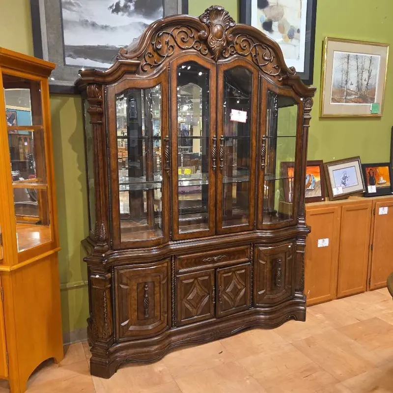 Dw Ornate 2-Piece Hutch – Matching Storage & Display Unit (Ikh) 1