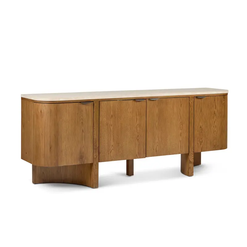 Eclipse Modular Entertainment Base – Low-Profile Media Console With Storage 1