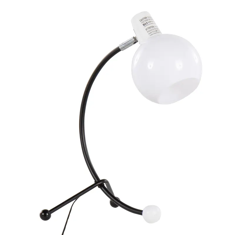 Eileen Adjustable Black-And-White Task Lamp 1