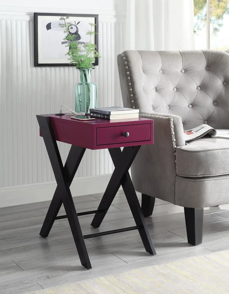 Fierce Usb-Enabled Accent Table 2