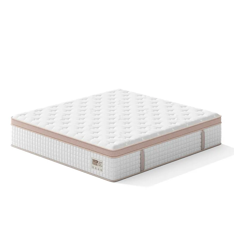 Firm 14-Inch King Hybrid Mattress: Gel Memory Foam, Pocket Springs, Motion Isolation, Ergonomic Support 1