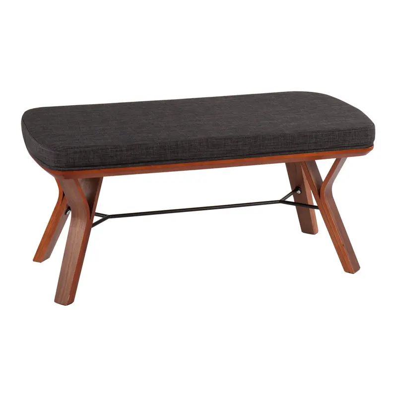 Folia Mid-Century Inspired Bench 1
