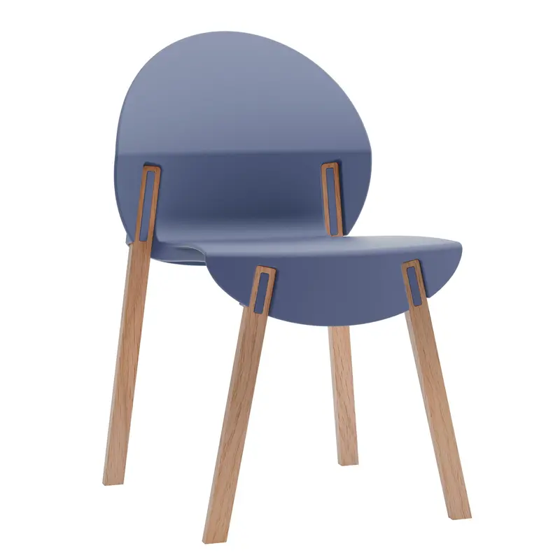 Four-Piece Modern-Traditional Dining Chair Set – Upholstered Seats With Carved Wood Details And Metal Accents 1