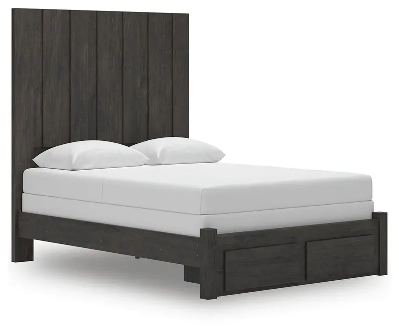 Fraluna Storage Panel Bed Frame 1