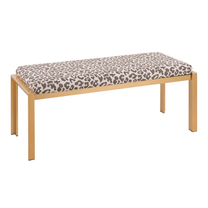 Fuji Modern Upholstered Bench 1