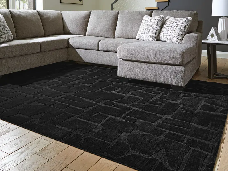Gibbswell Stain-Resistant Medium Area Rug – Ashley Express 1