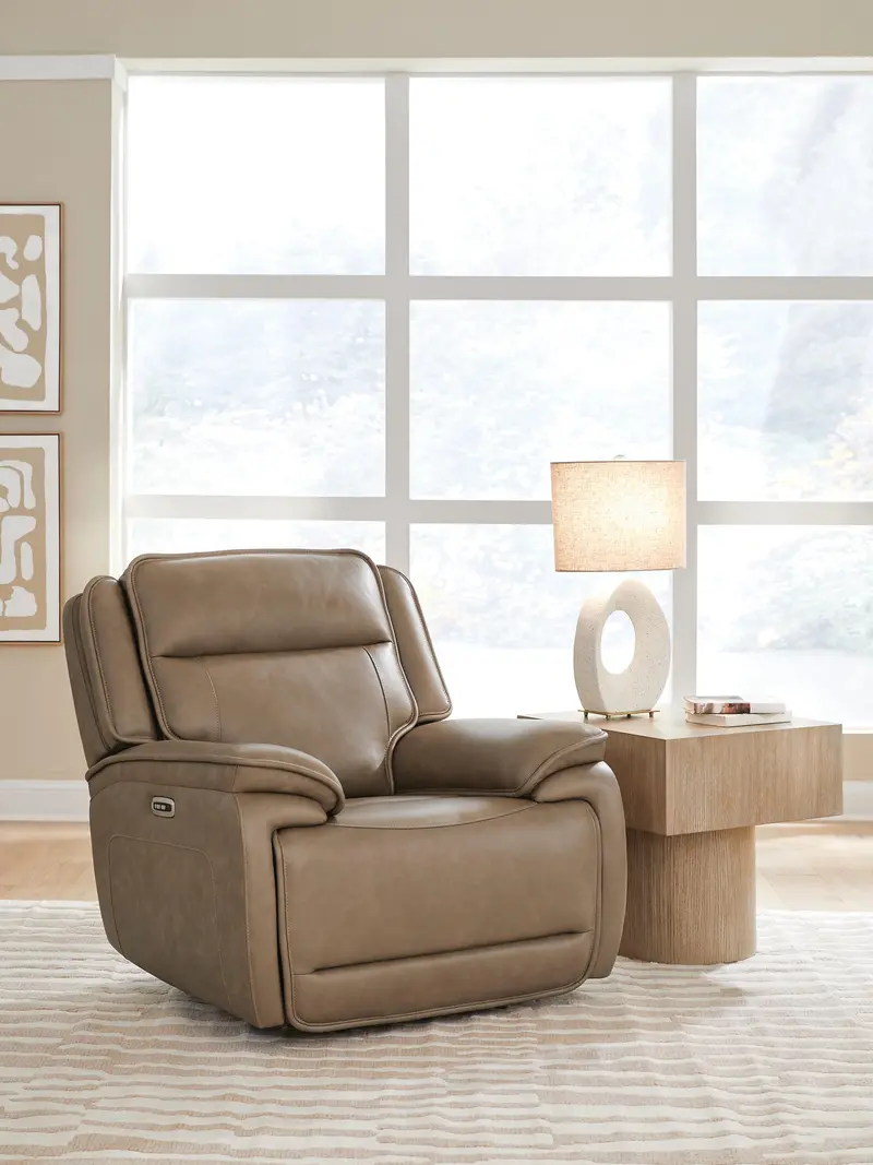 Glencroft Power Recliner With Precision-Adjustable Headrest 1