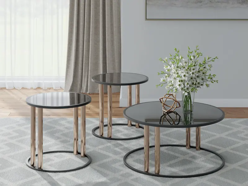 Hannerly 3-Piece Occasional Table Set – Ashley Express Collection 1