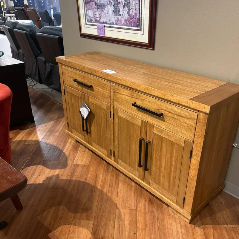 Havonplane Wooden Dining Server With Storage (Tbt) 1