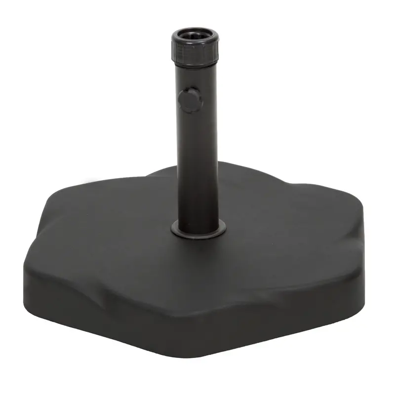 Hexagonal-Shape Umbrella Weight Base – Black 1