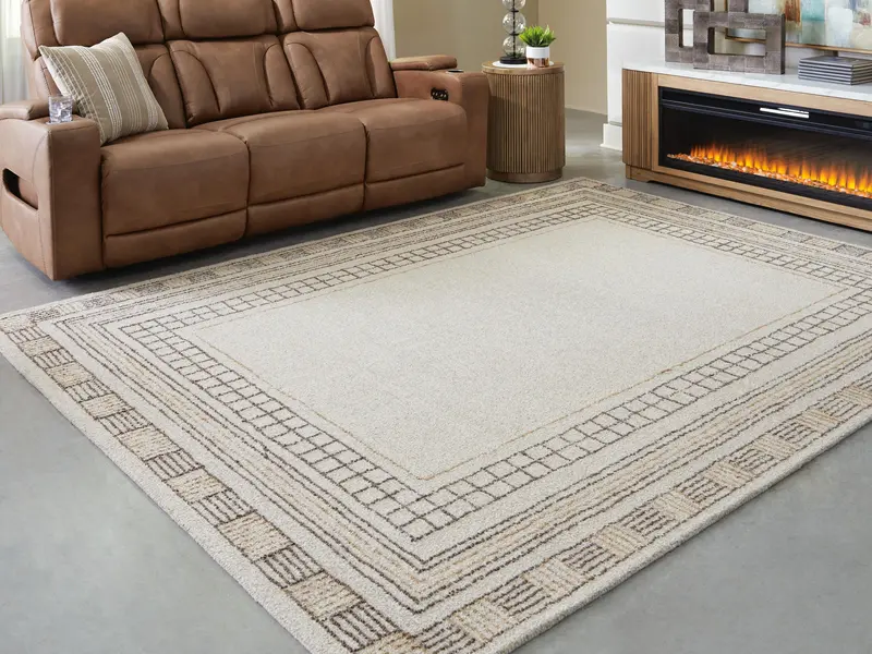 Idaman Contemporary Medium Rug – Ashley Express 1
