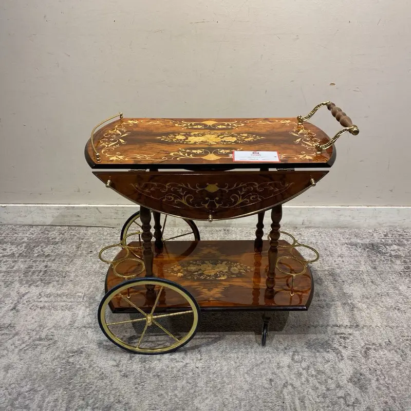 Italian-Inspired Wooden Server Cabinet 1