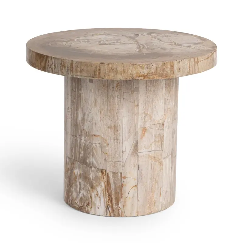 Janelle Modern Round Accent Table 2