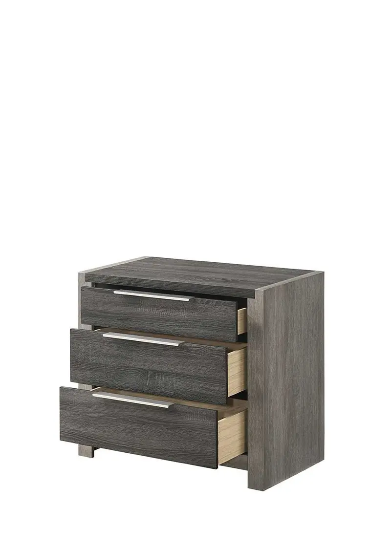 Jehoram Nightstand With Ample Storage And Modern Silhouette 1