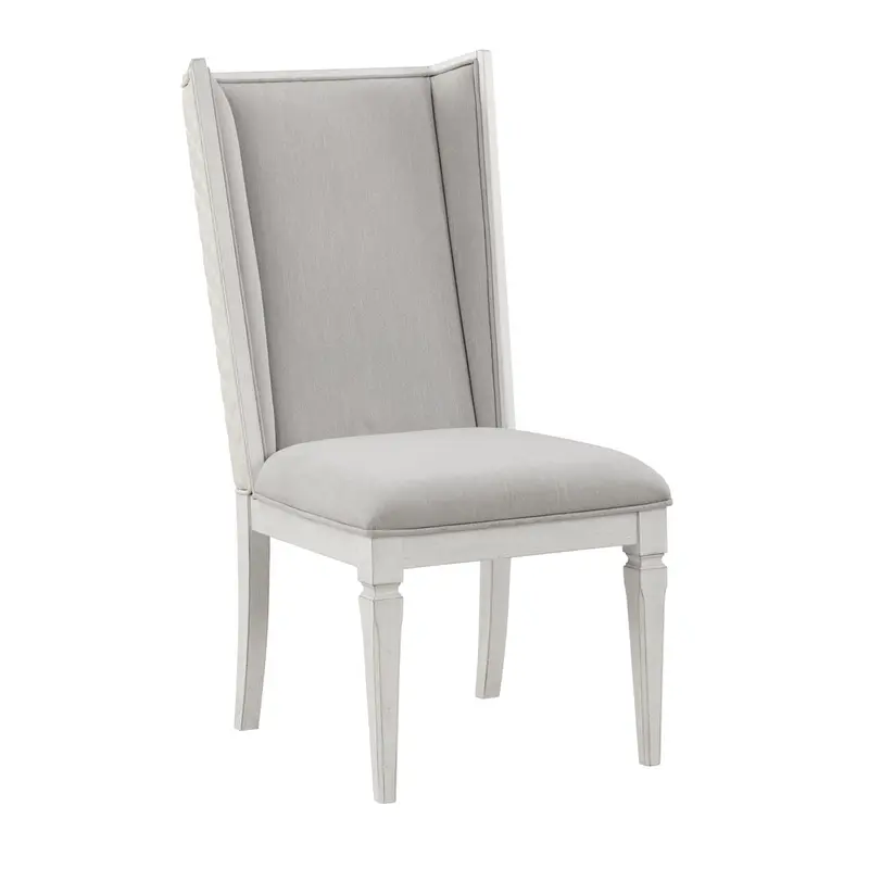 Katia Slim Profile Side Chairs – Gray And White Set Of 2 1