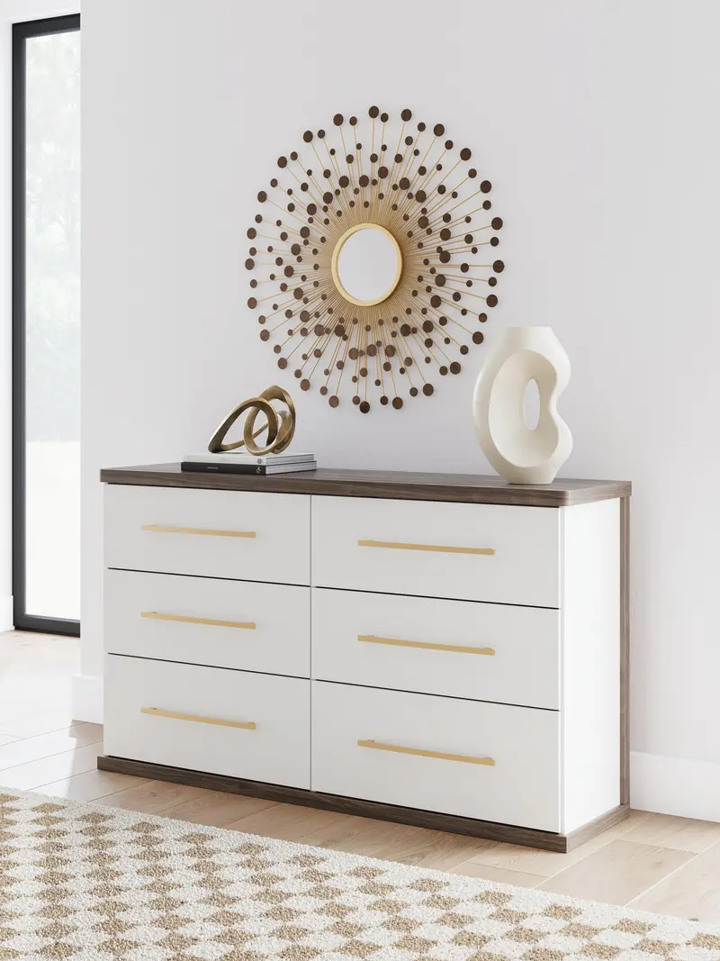 Kendanport Six-Drawer Dresser – Spacious Bedroom Storage Unit 1