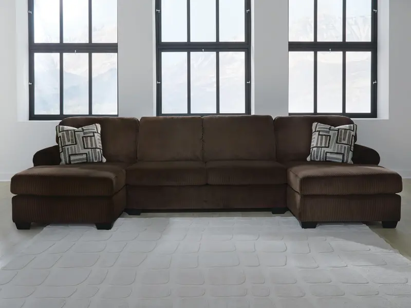 Kimlee 3-Piece Sectional Sofa With Double Chaise 1