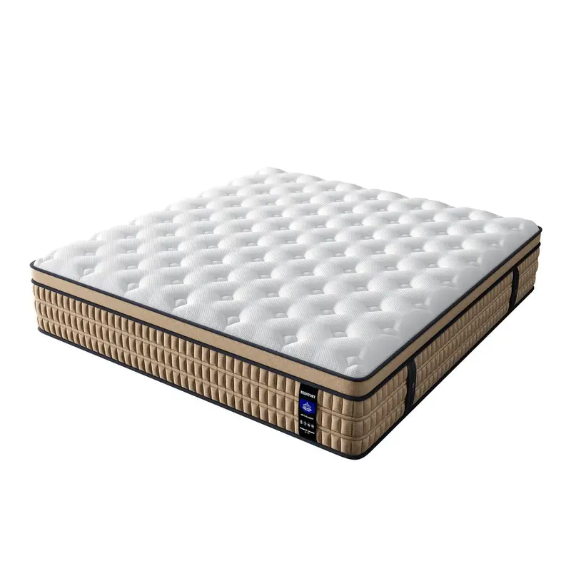 King Hotel-Grade Hybrid Mattress: Gel-Infused Memory Foam Over Precision Pocket Springs 1