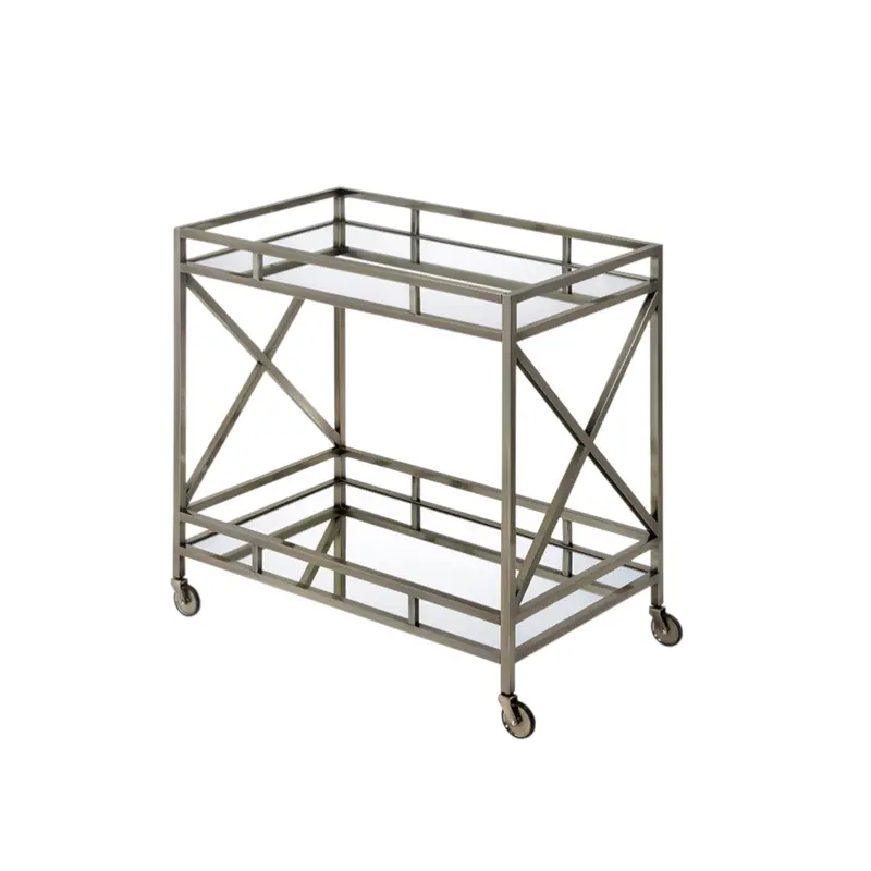 Kristensen Antique Gold Serving Cart 1