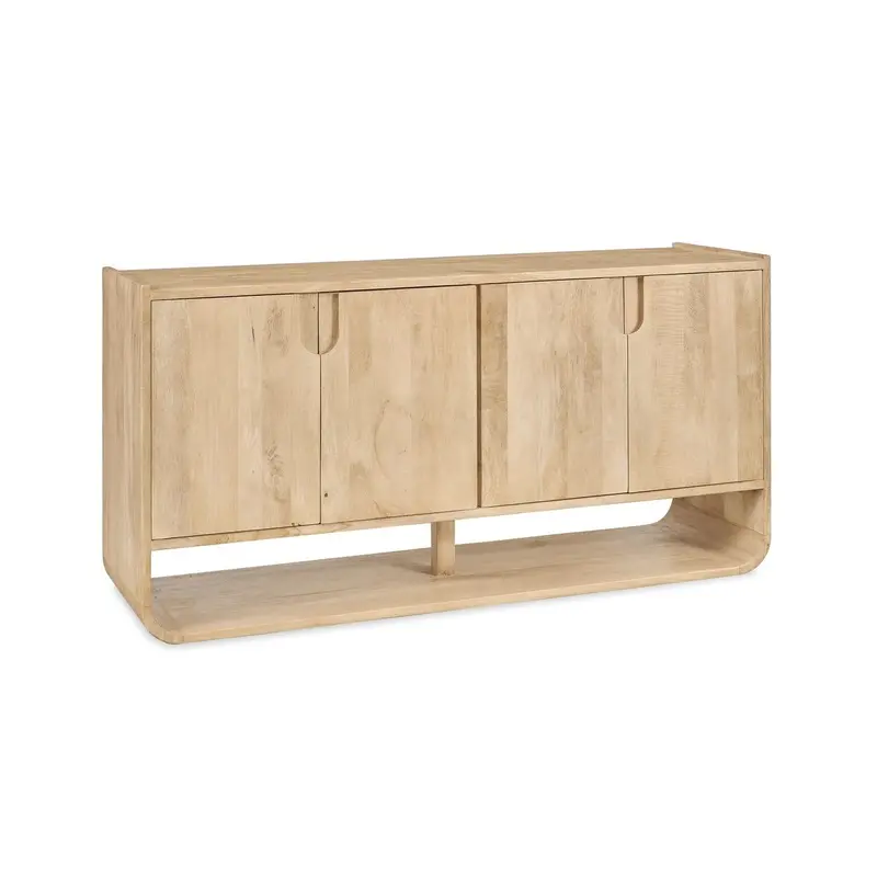 Laguna Natural Maple 4-Door Buffet Cabinet 1