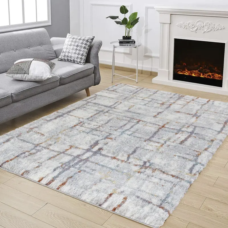 Loft Shag Multicolor Polypropylene Rug – 5'3" X 7' 1