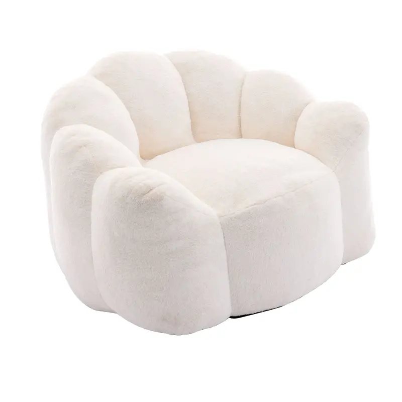 Lotus-Inspired Compression Sofa With Pull-Ring Mechanism 3