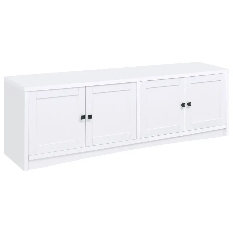 Lunetta Four-Door Media Console Tv Stand 1