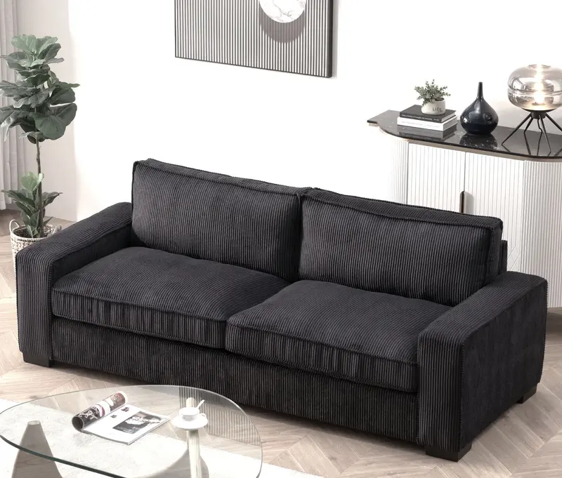Luxe 3-Seater Sofa – Sleek Modern Design With Spacious Comfort 3