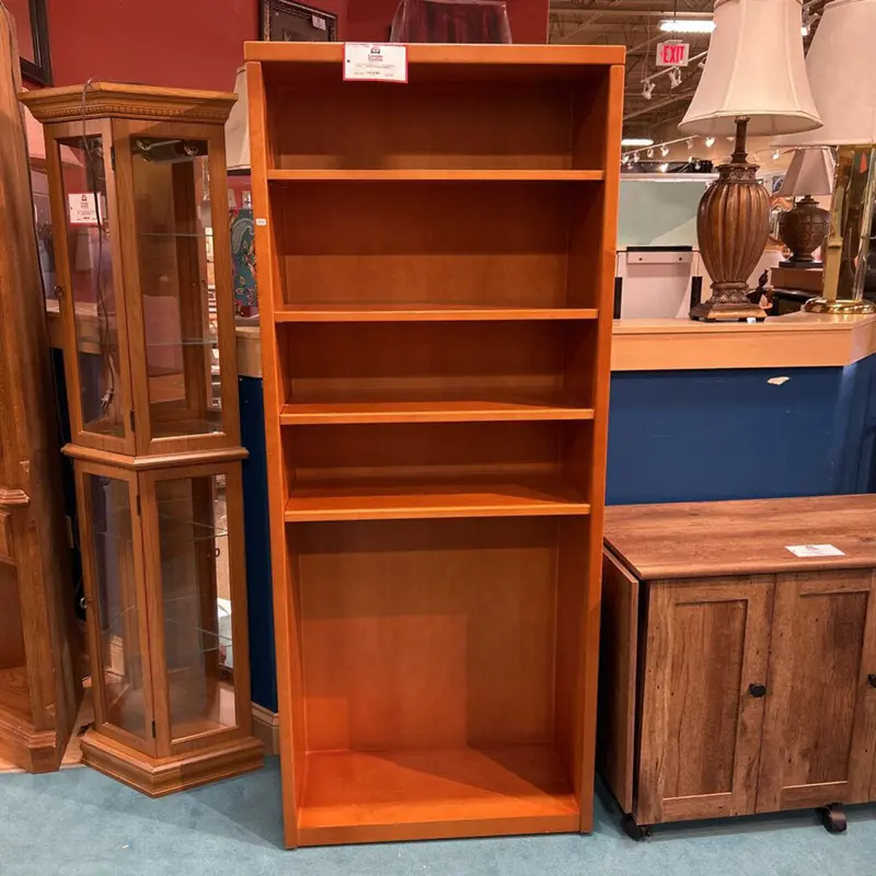 Lw Modular Bookshelf With Open Wood Shelving (Bha) 1