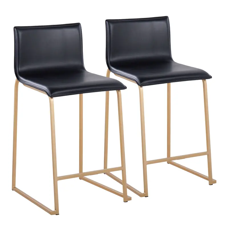 Mara Elegant Contemporary Counter Stool Collection – Set Of 2 1