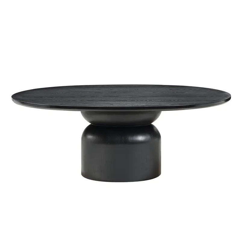 Marioly Modern Black Dining Table – Sleek Rectangular Design 1