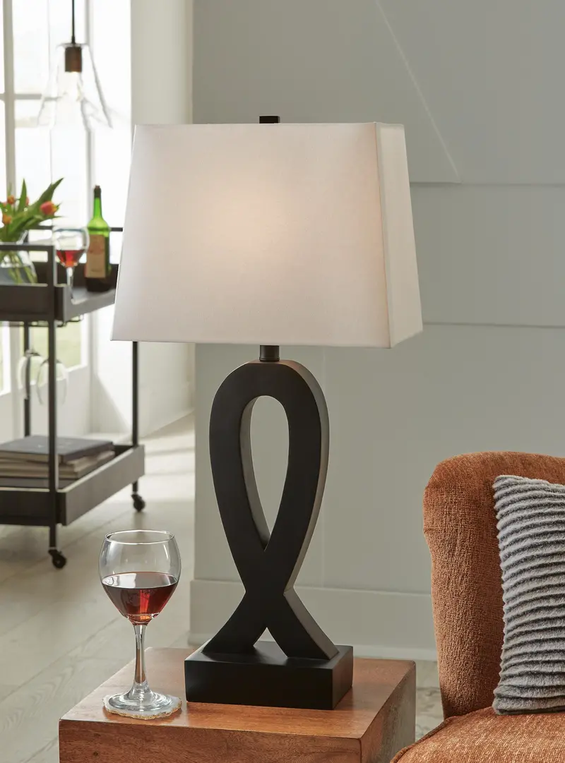 Markellton Poly Table Lamp By Ashley Express (Set Of 2) 1
