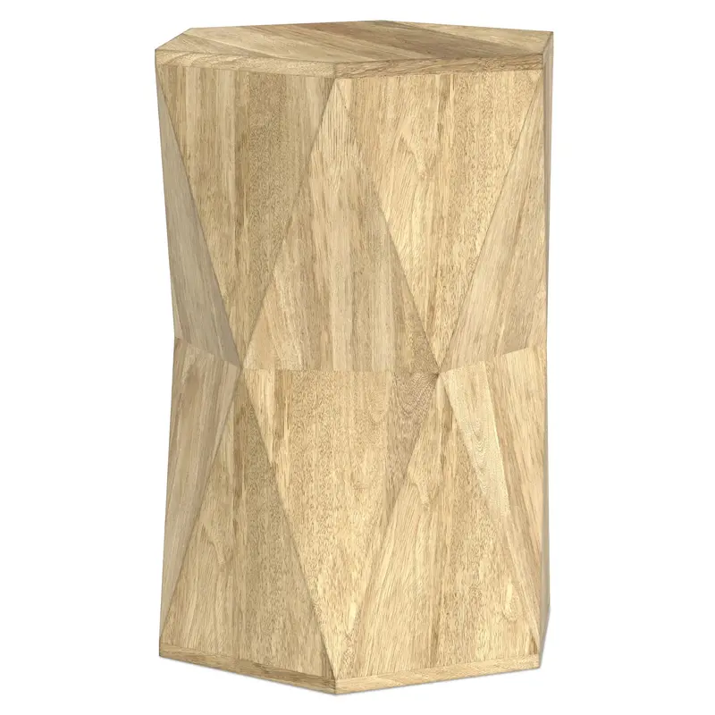 Mckinley Slim Side Table – Narrow Profile Nightstand Or Living Room Accent 1