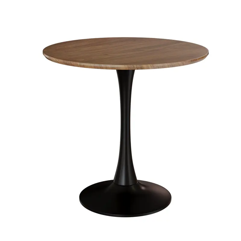 Mid-Century Pedestal Round Dining Table For 2–4 Diners 1