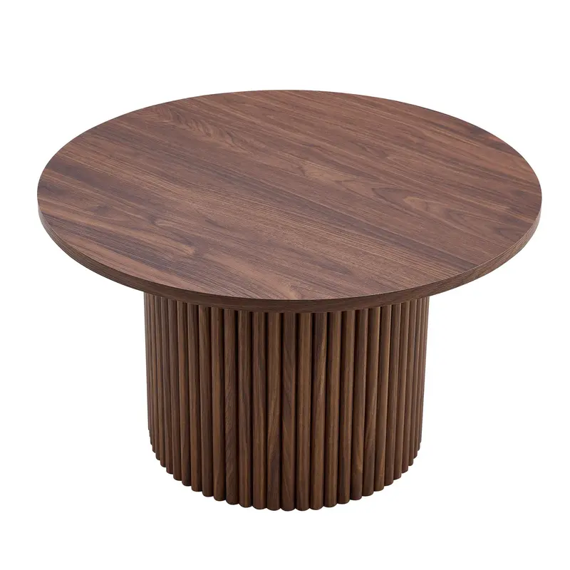 Modern Cylindrical Circular Coffee Table 1