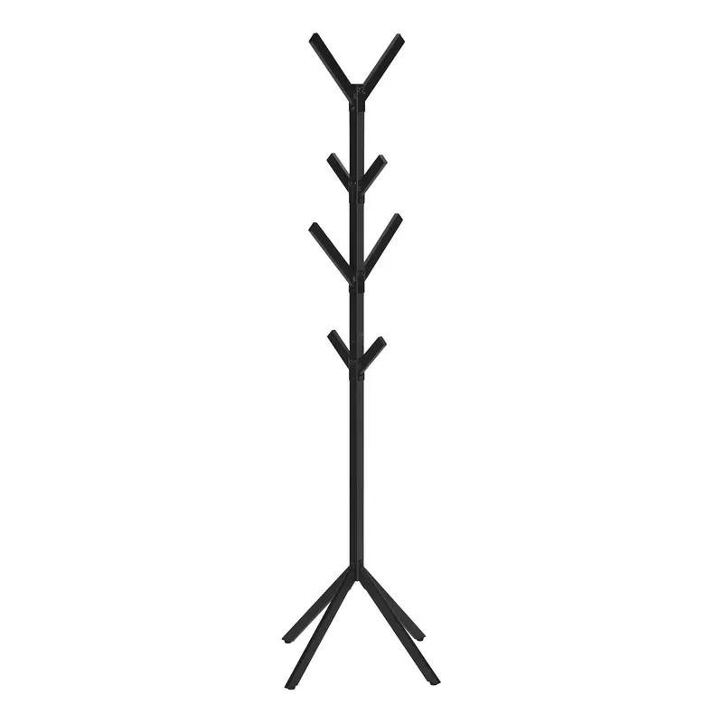 Modern Freestanding Coat Rack With 8 Hooks For Entryway Use 3